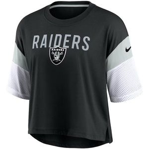 NWT Women's Nike Las Vegas Raiders Dri-FIT Crop Top (Small)